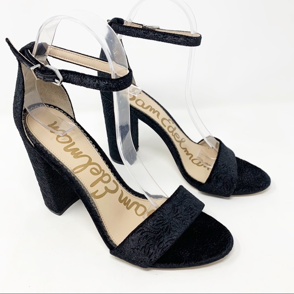 Sam Edelman Yaro Block Heel Sandal Size 8.5 - Picture 1 of 10